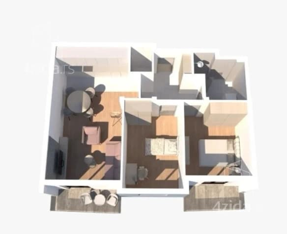 Dvosoban stan 69 m², Šabac