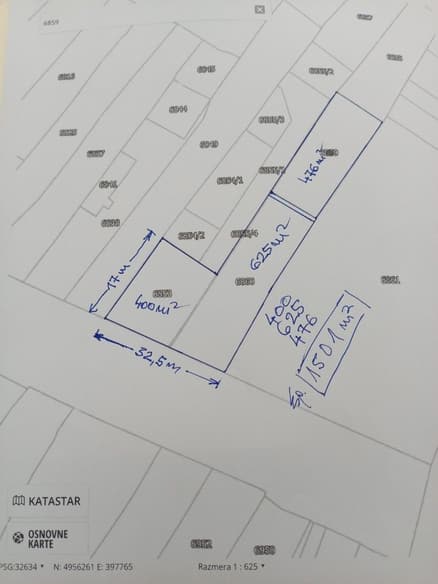 Plac 15 m² – Donji Šor, Šabac — Donji Šor, Šabac